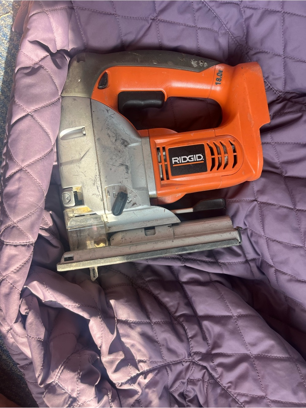 Ridgid cordless jigsaw